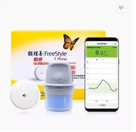 High Quality Portable Plastic Freestyle- Libre Meter and Sensor