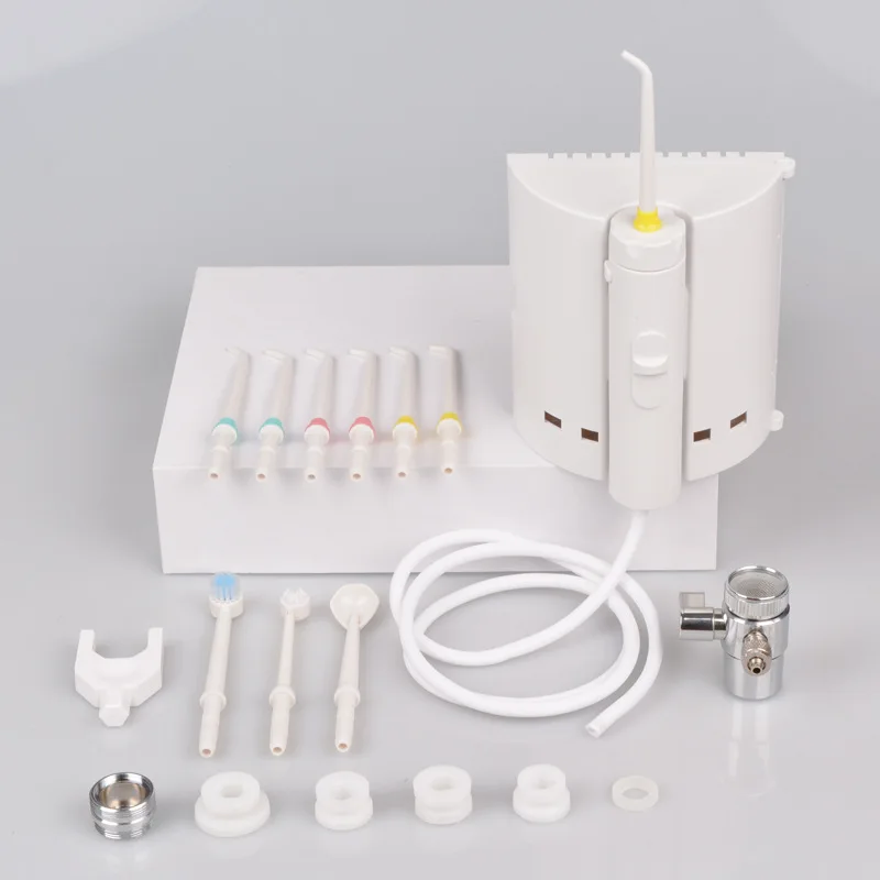 
Factory teeth cleaning faucet flushing device without electricity water flossing tooth cleaner family set OEM 