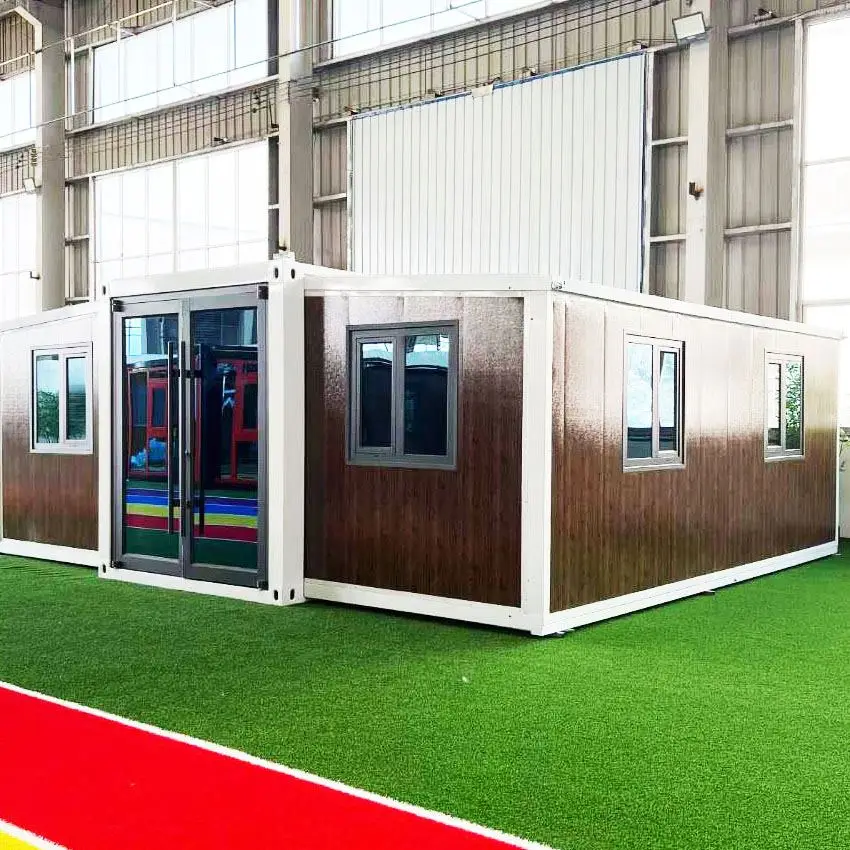 Factory Sales Hot Style Modular Bungalow Two Story Duplex 40 Foot Moisture Proof Bathroom Kitchen Container Houses With Toilet