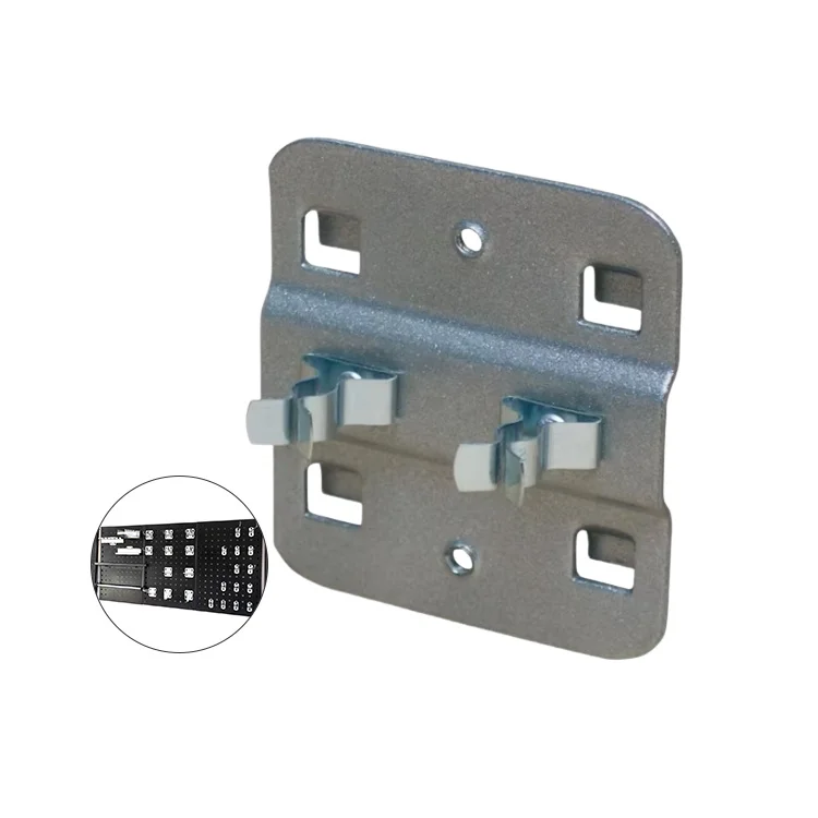 Metal Tool sleeve hook for hanging  hardware tool on  square hole plate pegboard or garage tool wall pegs