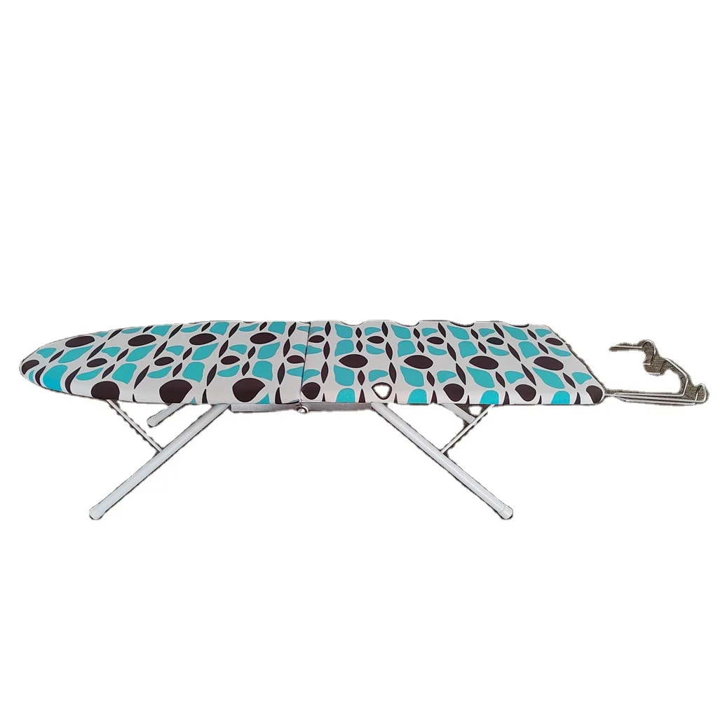 Table Top Ironing Board With Cotton Cover Compact Foldable Ideal For Smaller Spaces Apartments Caravans Lightweight Design