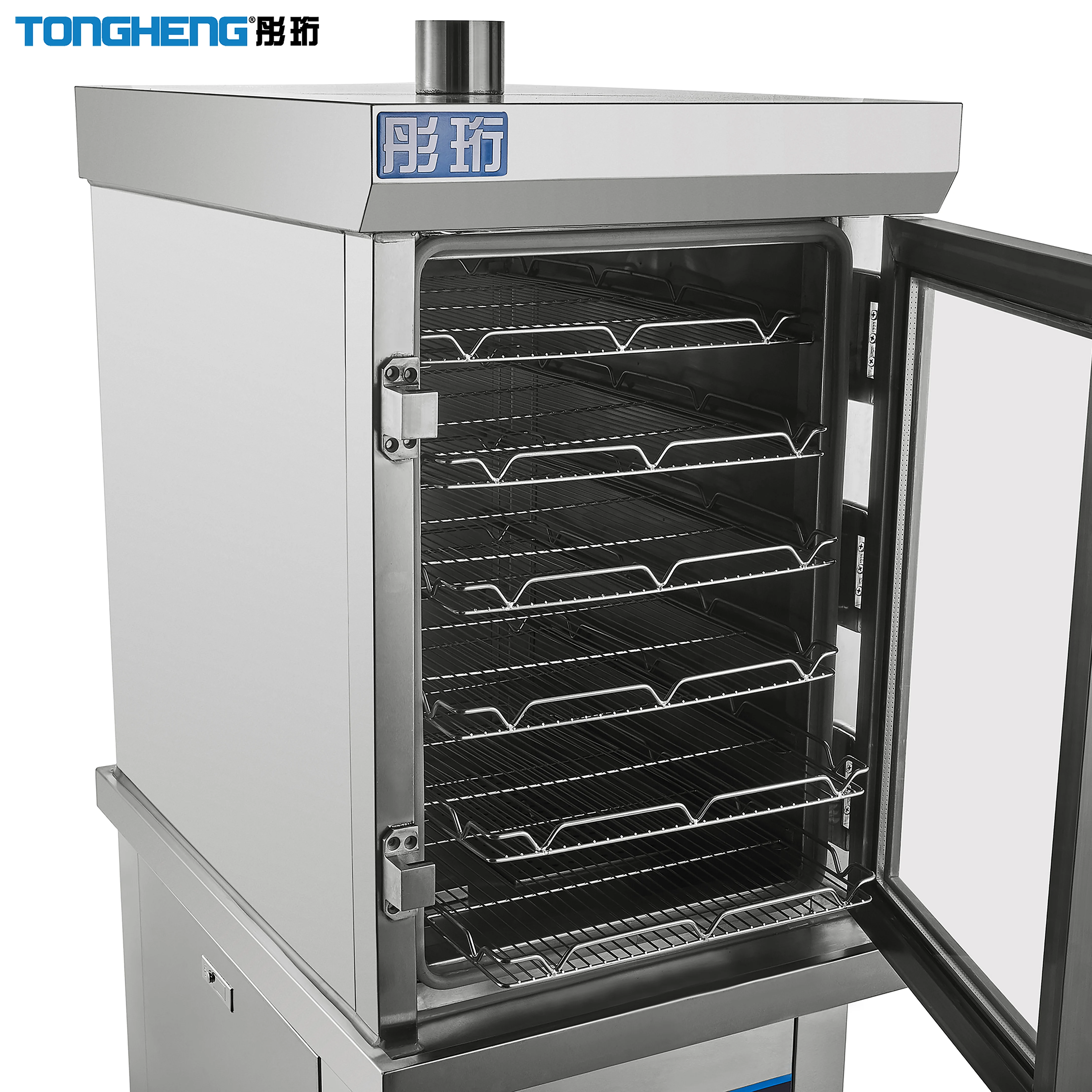 Seafood Steaming Cabinet 6 Trays Electric Soup Rice Steamer Machine