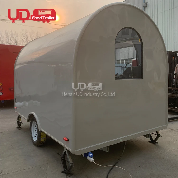 Cheap Mobile Fast Food Truck Hot Dog Cart Mobile Kitchen Trailer Food Cart