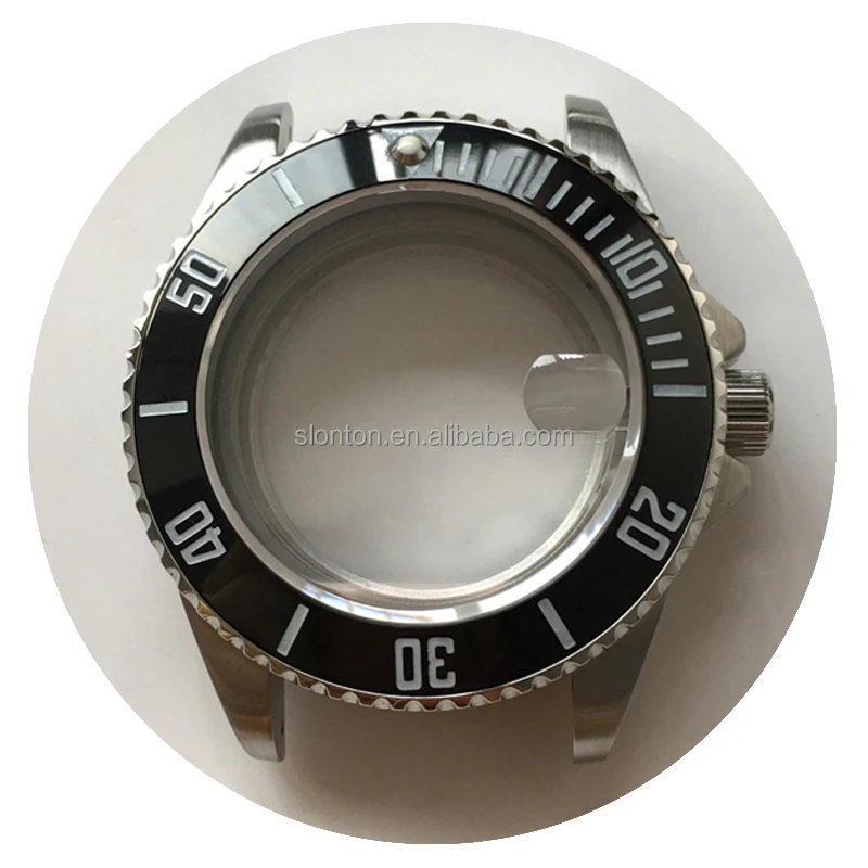 Slonton customize high quality divers automatic watch case skeleton