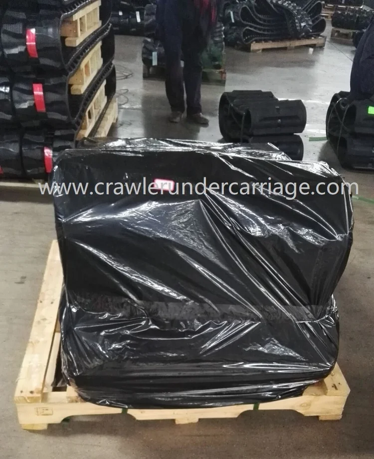 Top sale black rubber track 457x101.6x51C for ASV compact multifunctional track loader undercarriage parts in high quality