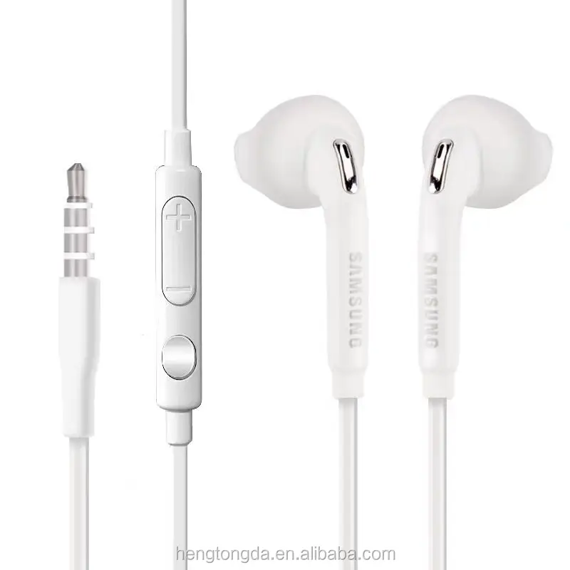 EG920BW wholesale Hot sell Stereo high quality S6 Earphone mobile headset for Samsung S6 s7 s4 in ear headphones