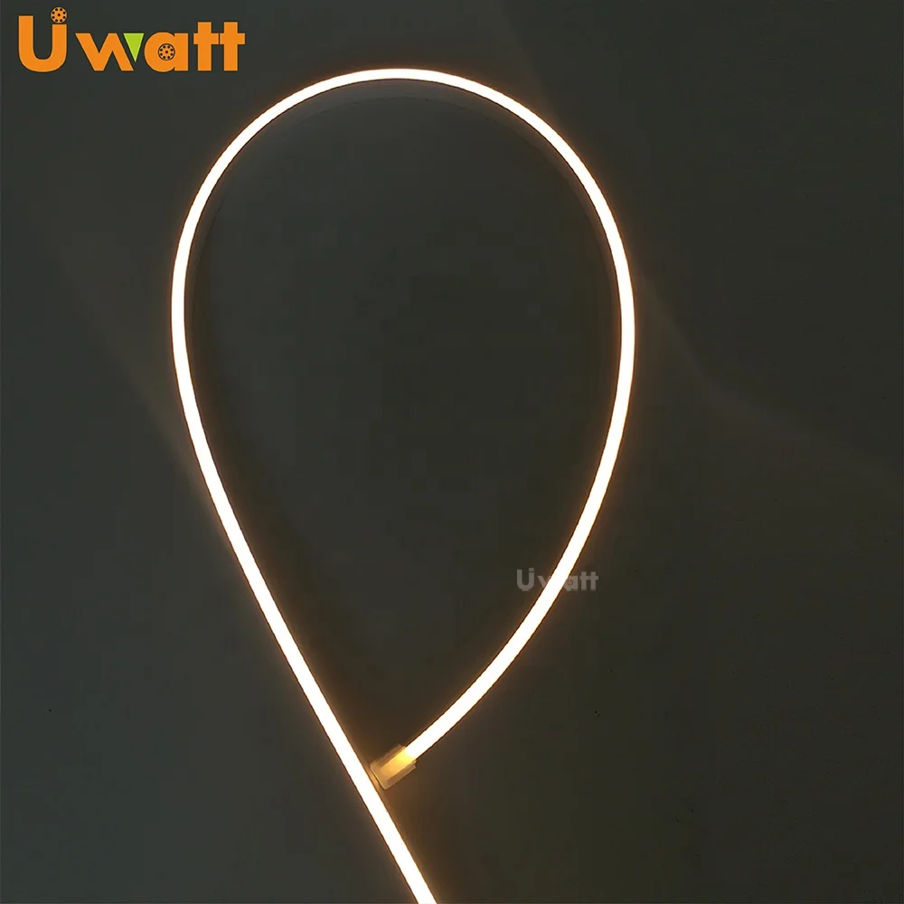 Slim flexible light waterproof IP68 neon strip LED for outdoor usage