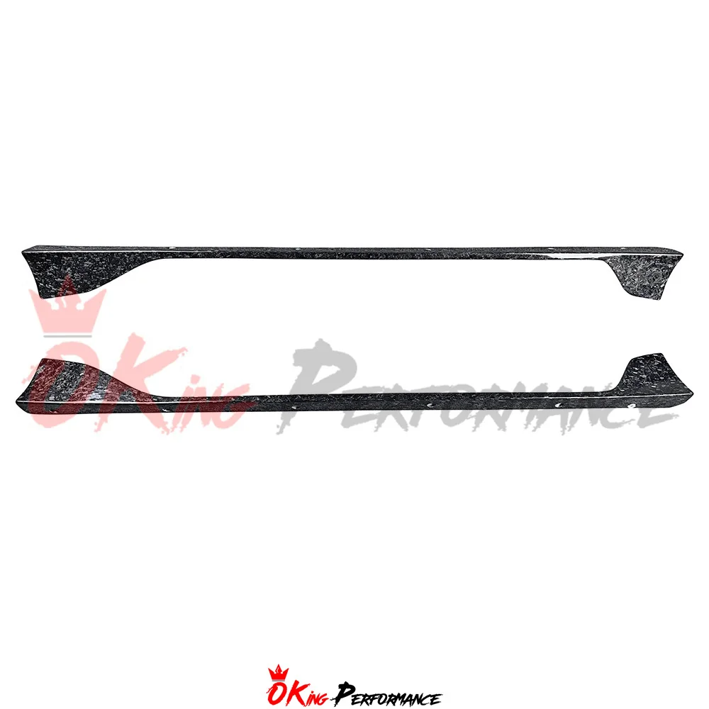 Aimgai Style Forged Carbon Fiber Side Skirt 2019-2024 For Toyota Supra A90 GR MK5 MKV Bodykit