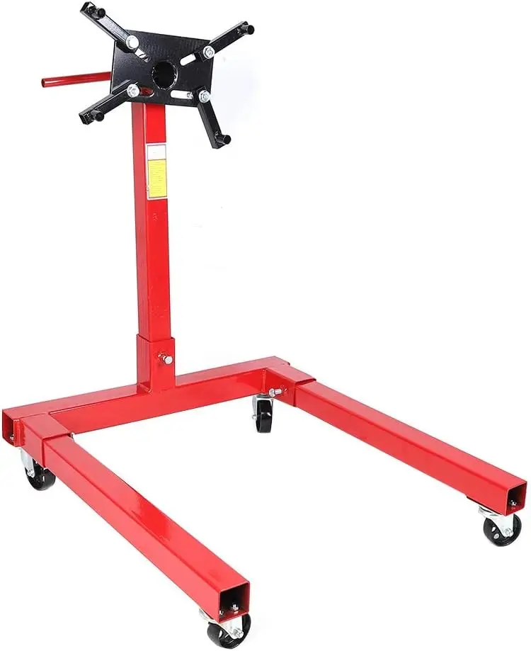 GTYPRO 1000 lbs Engine Stand Universal Car Engine Gearbox Mount Support Stand Workshop Maintenance Equipment