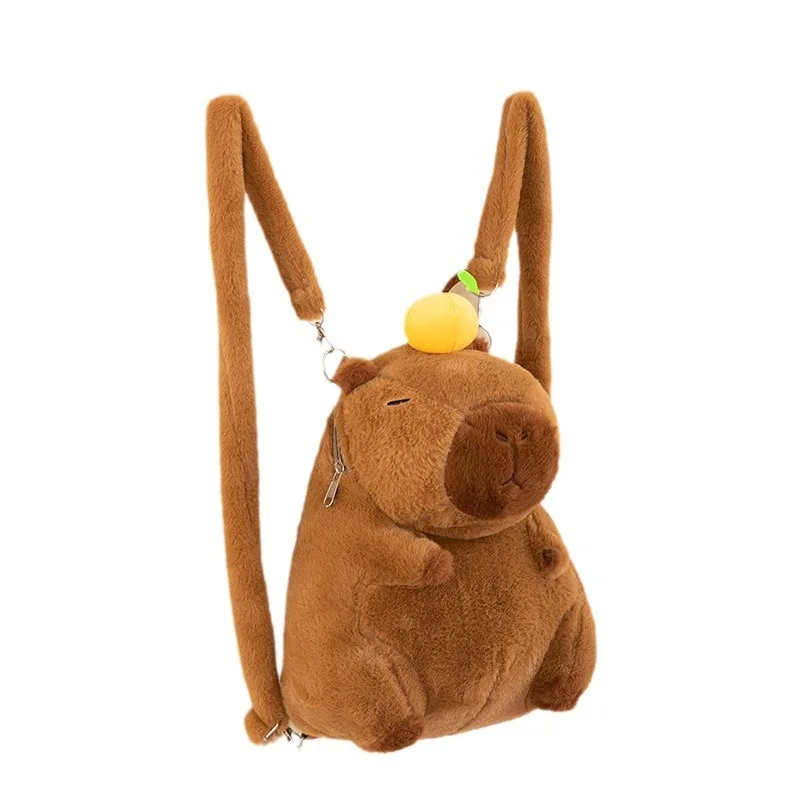 Хит продаж рюкзак Capybara плюшевые игрушки милые мягкие Лучшие идеи для подарков детей плюшевая сумка