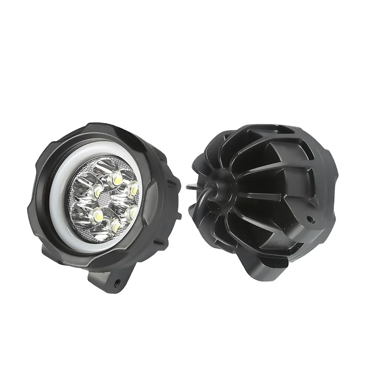 High power waterproof ip68 truck tractors auto headlamp ring angel halo 6 bead led work light