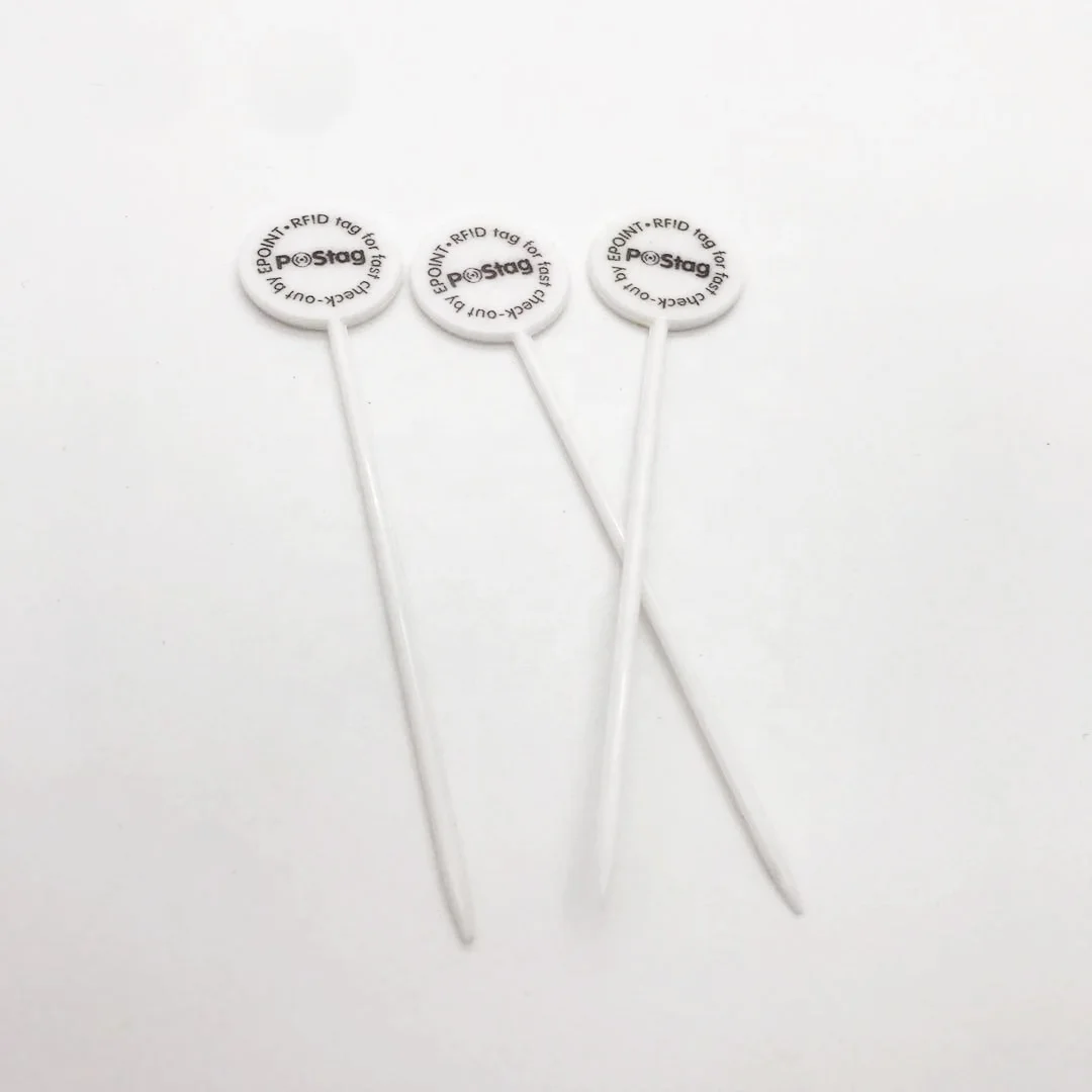 Factory Price Mini Plastic Rectangular Food Label fork Pick