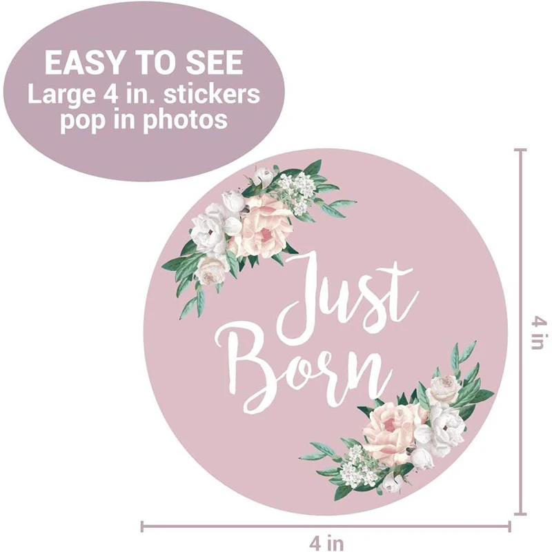 Наклейки для детей 1-12 месяцев