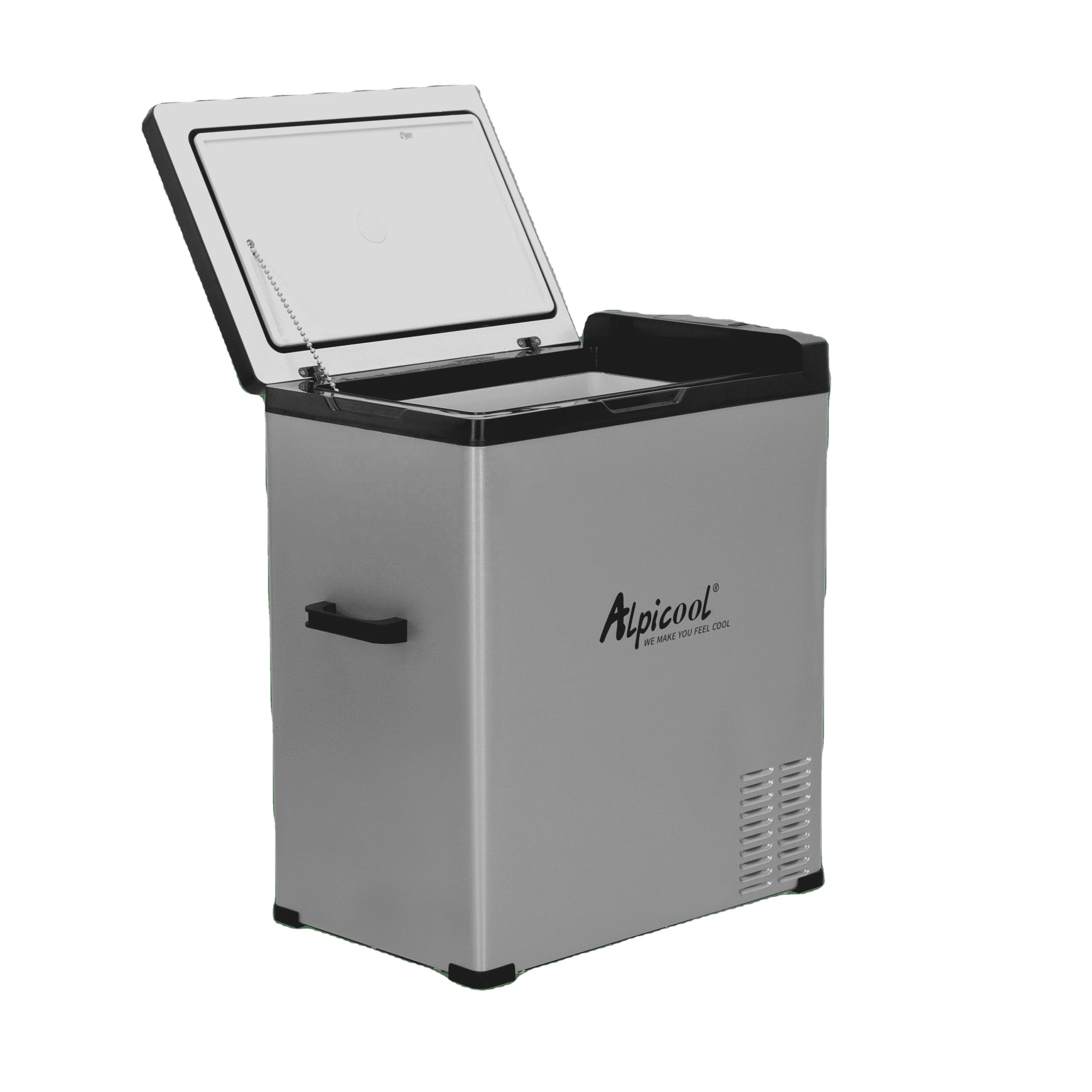 63.8L C75 Alpicool Car Fridge Refrigerator 12V Deep Fridge Freezer with Power Bank for Camping Outdoor Caravan Food Delivery