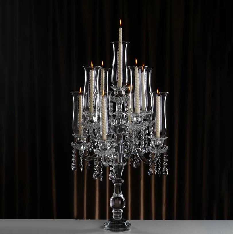 Индивидуальный канделябр cucrystal, оптовая продажа, свадебные декоративные канделябры