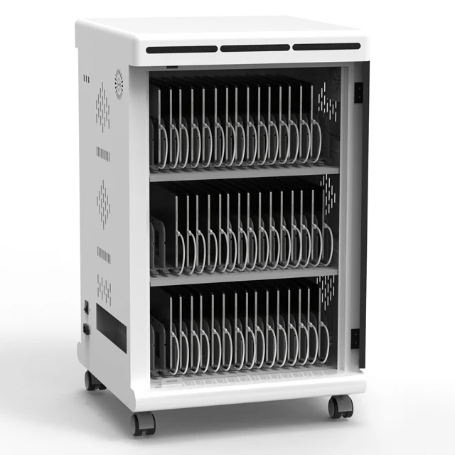Custom tablet computer storage car mobile phone charging cabinet disinfection cart