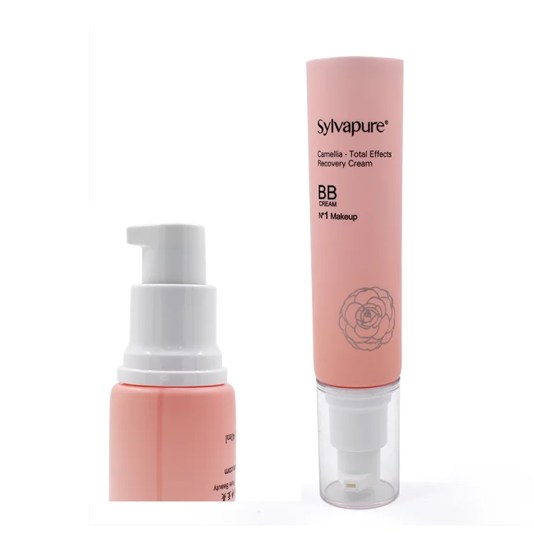
High quality China made squeezable airless pump plastic tube for skin care 