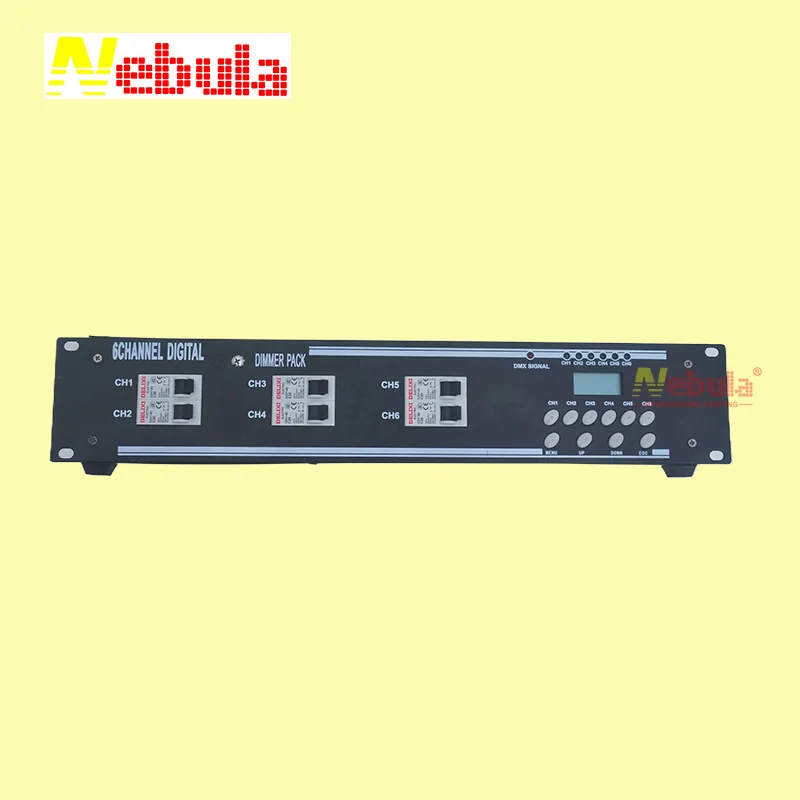 6 CH Channel Digital DMX Dimmer Pack for Lighting