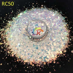 1kg Bag Glitter Makeup Cosmetic Opal Iridescent White Glitter Powder Bulk