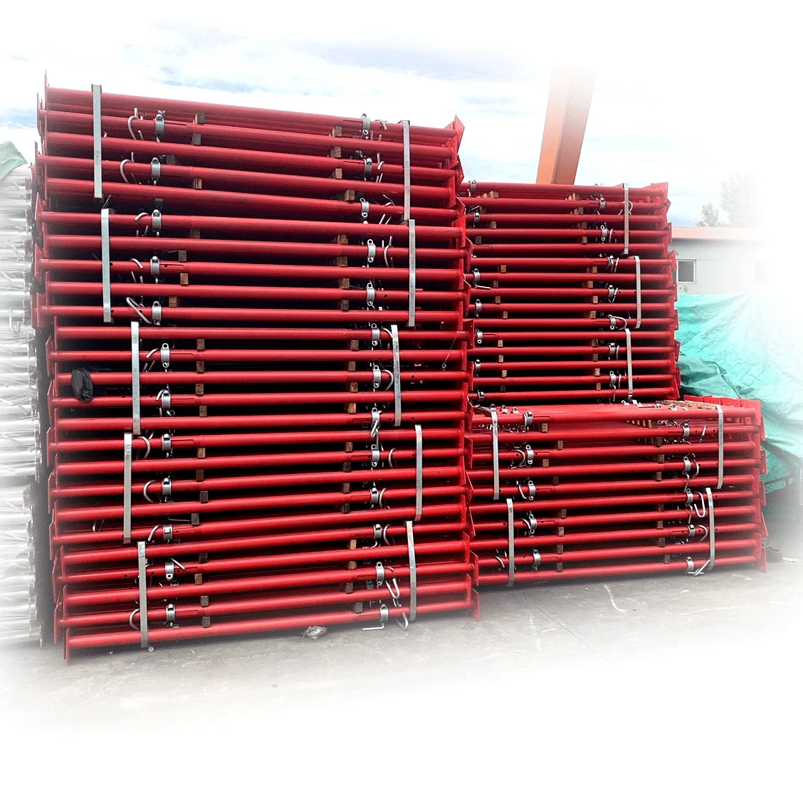 steel scaffolding supporting pole for sale