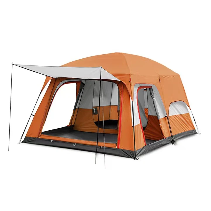 ZJFIT European Large Luxury Wind Resistant Family Carpas de Camping Tent outdoor tent