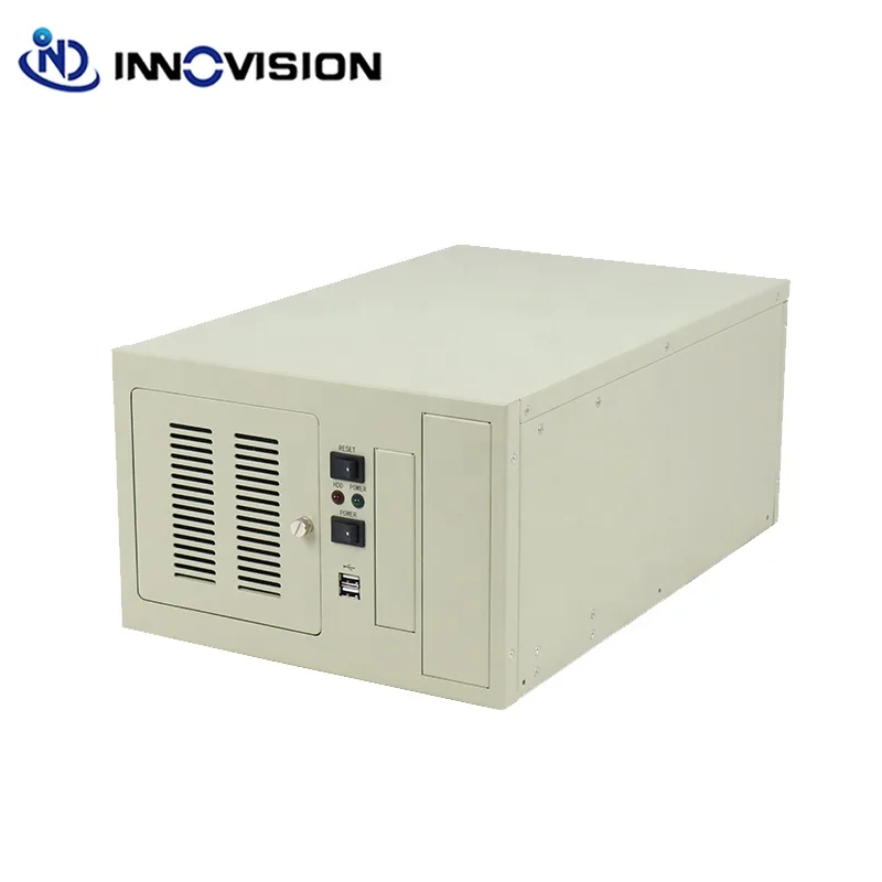 Fashionable 6-Slot Desktop Wall mount server case for Internet cafe storage nas vpn monitoring system workstation