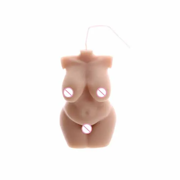 LARGE Curvy Body Candle Woman Plus Size Fat Venus Goddess Figure Candle