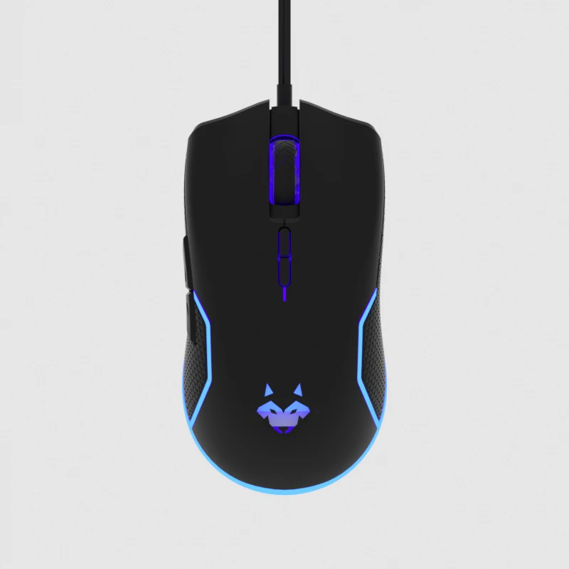 Clavier de jeu Lightweight Wired Gaming Mouse with 7 Button 16RGB Programmable 7200 DPI Ultralight Ergonomic 65G Honeycomb