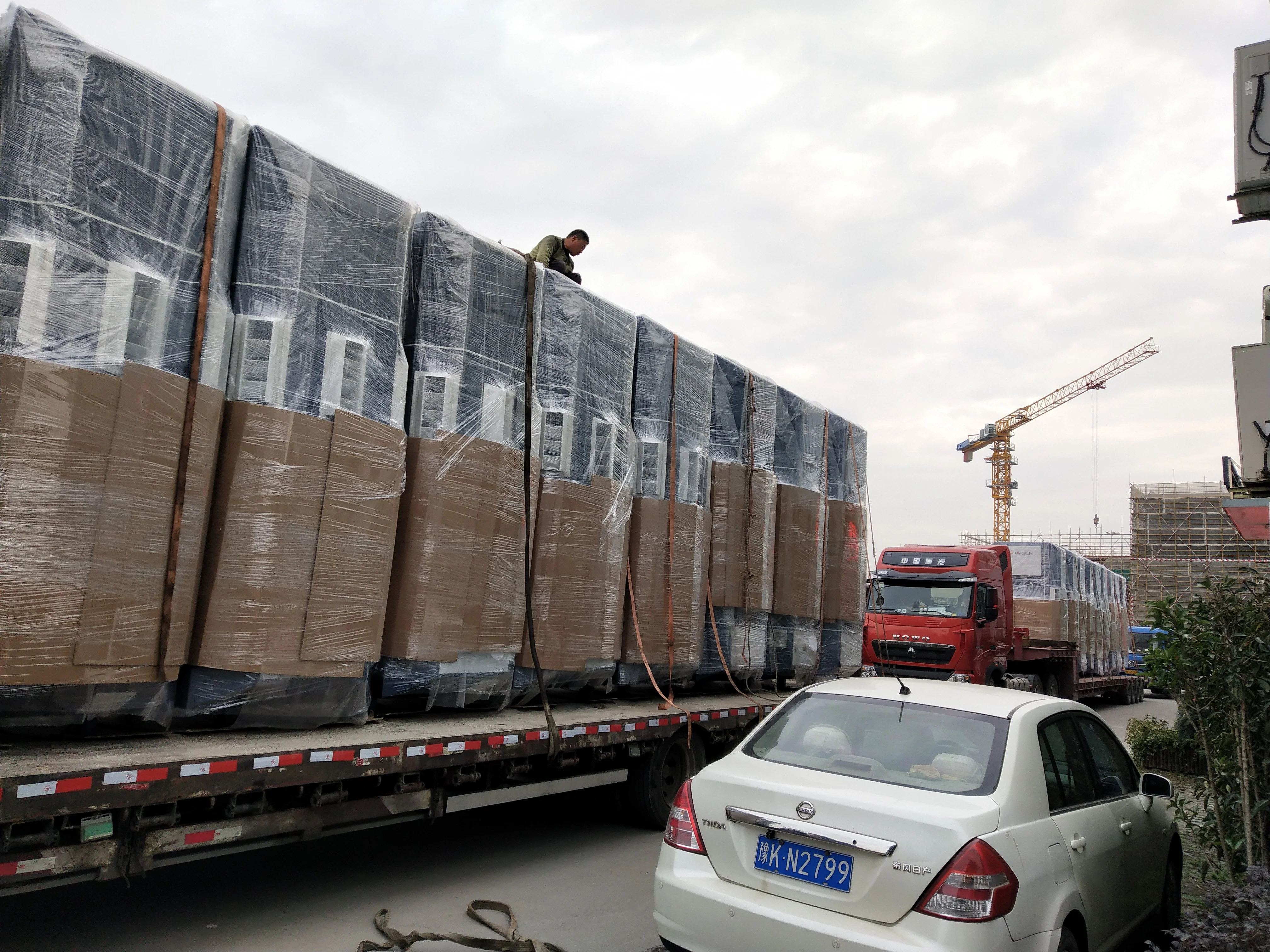 Центральная система удаления пыли, башня очистки воздуха