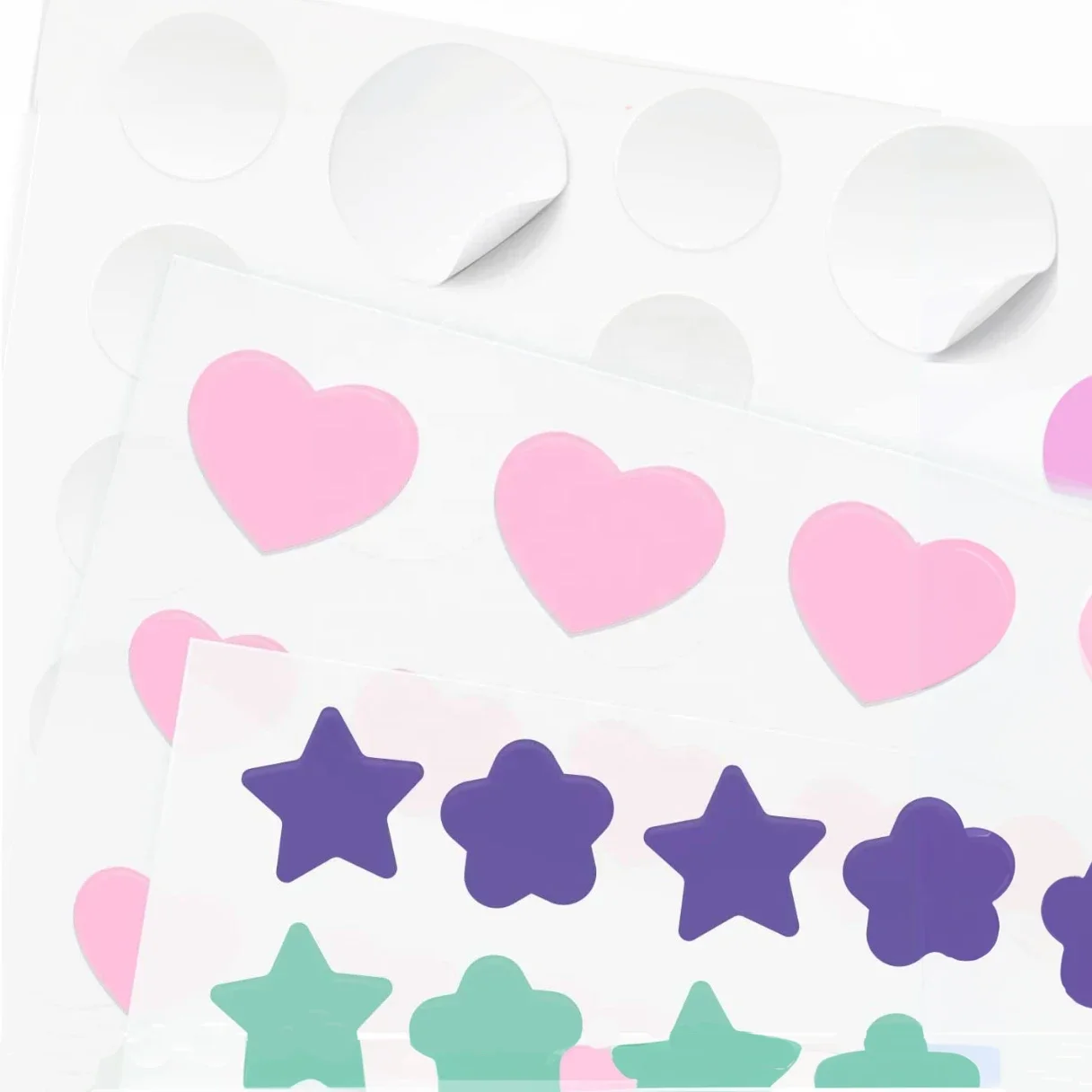 Face Healing Pimple Cover Spot Treatment Large Hydrocolloid Acne Patches parche hidrocoloide para cubrir granos de acne