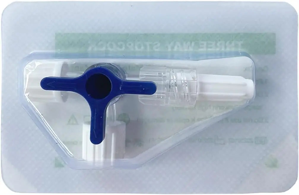 Threeway Stopcock with or Without Extension Tube Connector