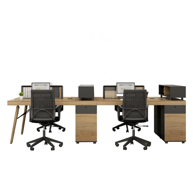 Foshan office 4 person workstation furniture modern modular workstation
