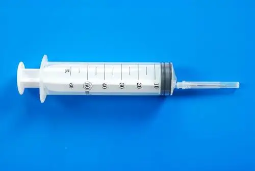 
Medical disposable syringe with needle 