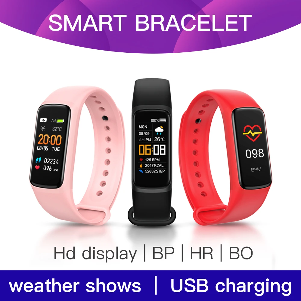 Good Quality Smart Watch C7 For Sport Smart Watch Heart Rate Monitor Watch Smart Bracelet