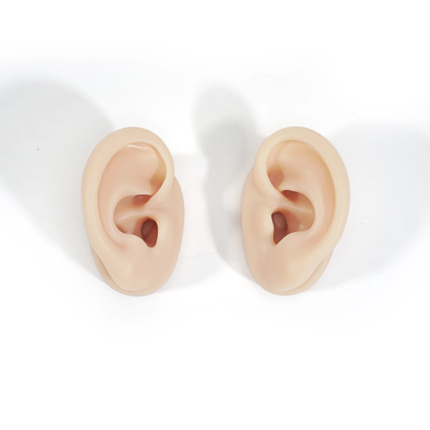 Silicone body part jewelry props silicon mold flexible plump lips navel earring ear jewellery piercings nose display for stand