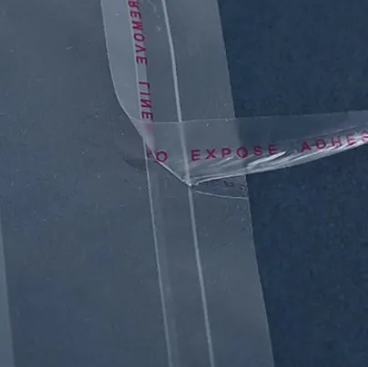 Thick Clear Resealable Cellophane Self Adhesive Seal Poly Bags for Cookie,Packing