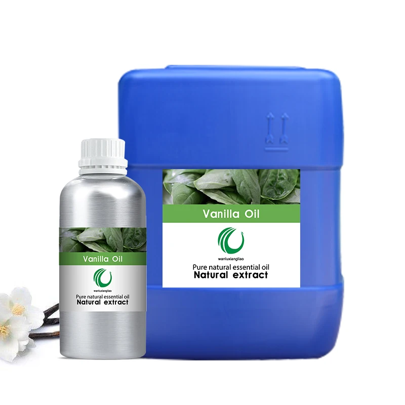 Wholesale Pure Natural Vanilla Essential Oil For Candles Vanilla Fragrance Oil Body Lotion Shampoo Free Samples