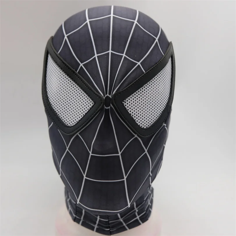 Spiderman Mask Peter Parker Miles Morales Raimi Superhero Cosplay Costume Masks Lens Prop Face Mask Halloween