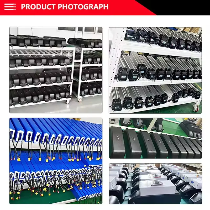 Factory Price Batterie 48V 36V 52V 10Ah 13Ah 15Ah 17.5Ah 20Ah Hailong E Bike Lithium bicycle battery 48V ebike battery holder