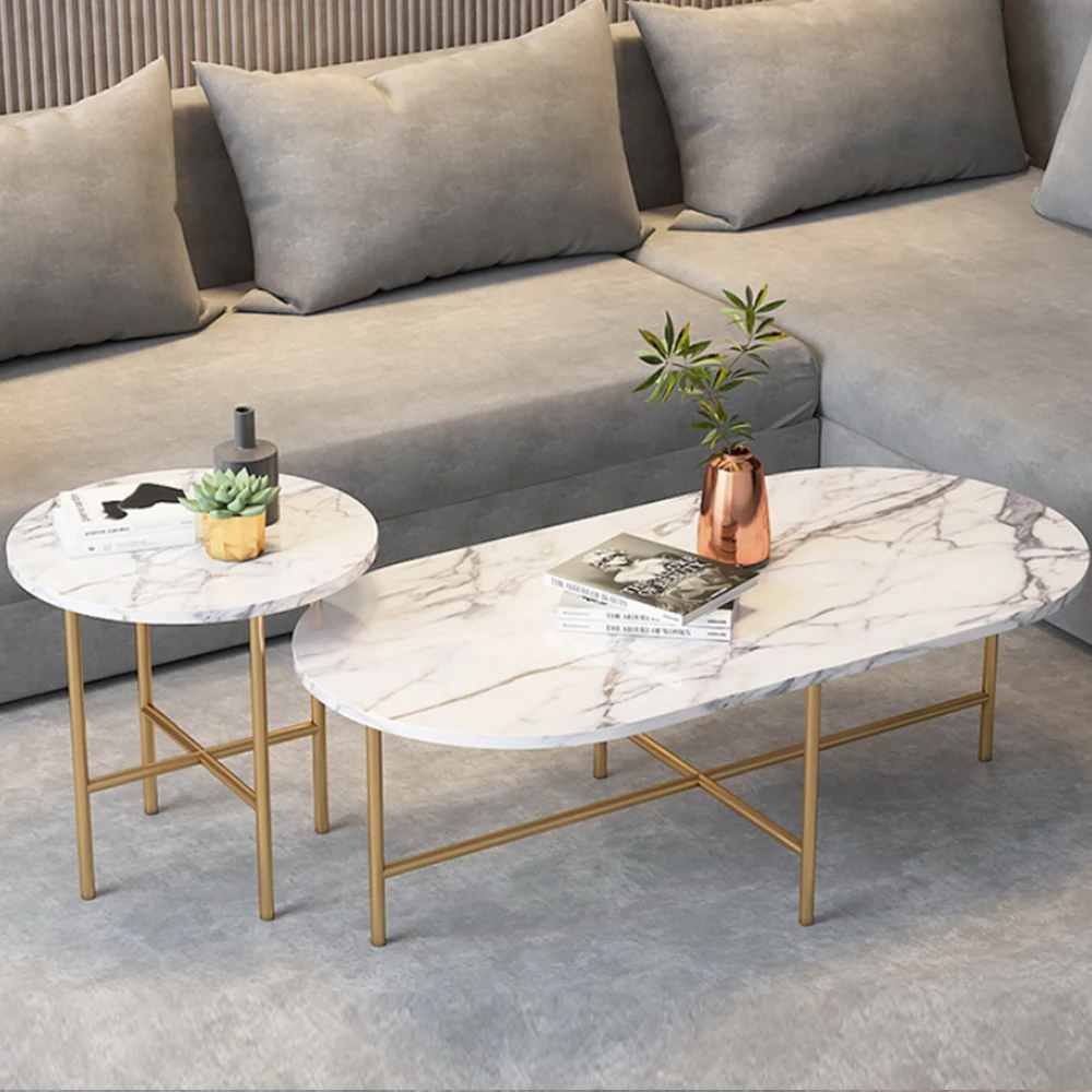 China Wholesale italian round marble dining tables coffee table for living room