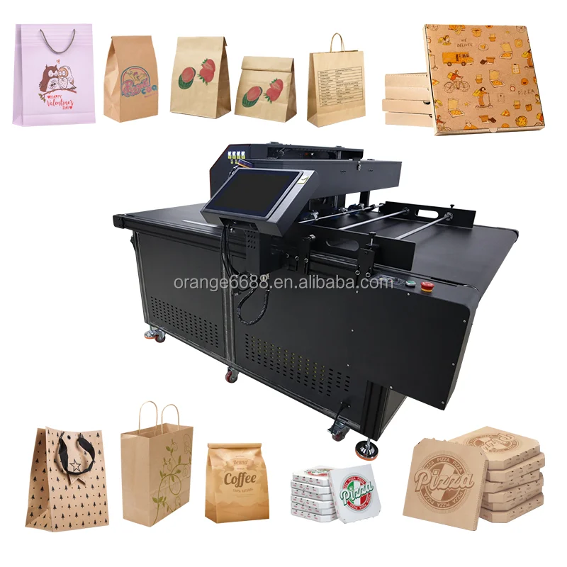 High Resolution Single One Pass Printer Paper Cup Digital Carton Printer