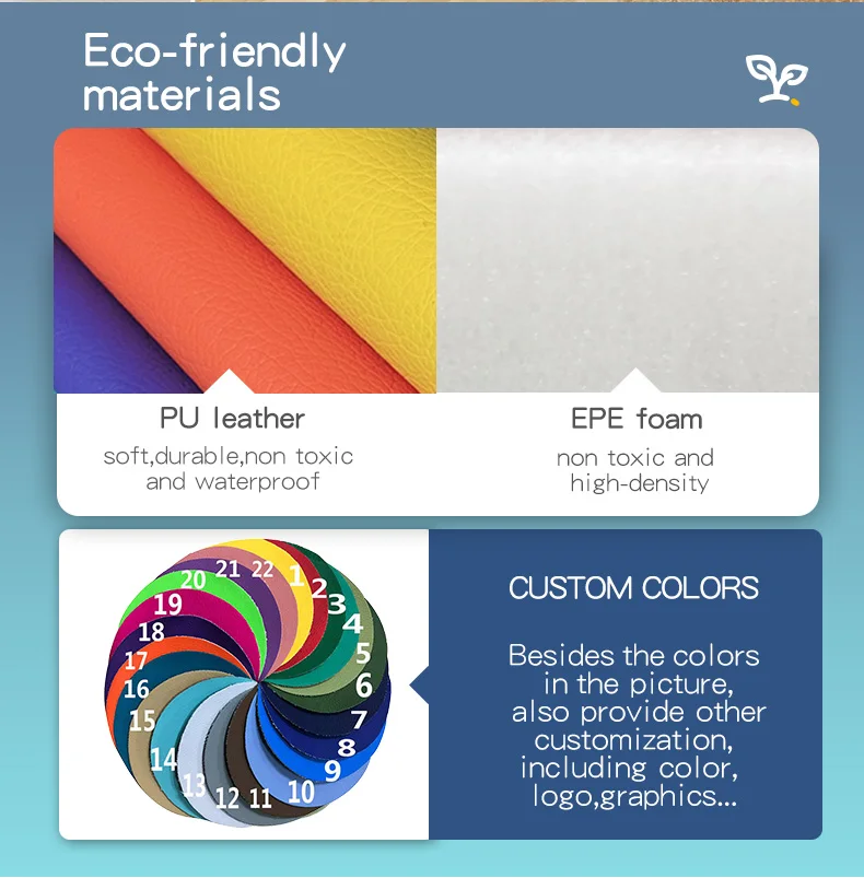 Eco Friendly Children Soft Play Building Blocks Kids Indoor Playground Toys Children Foam Building Blocks Set