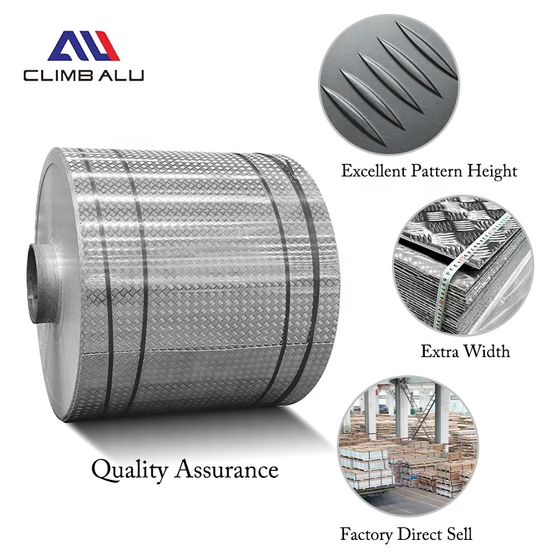 Wide application bus car used stair tread plate checkered aluminum elevator floor checker sheet for wheelchair ramp