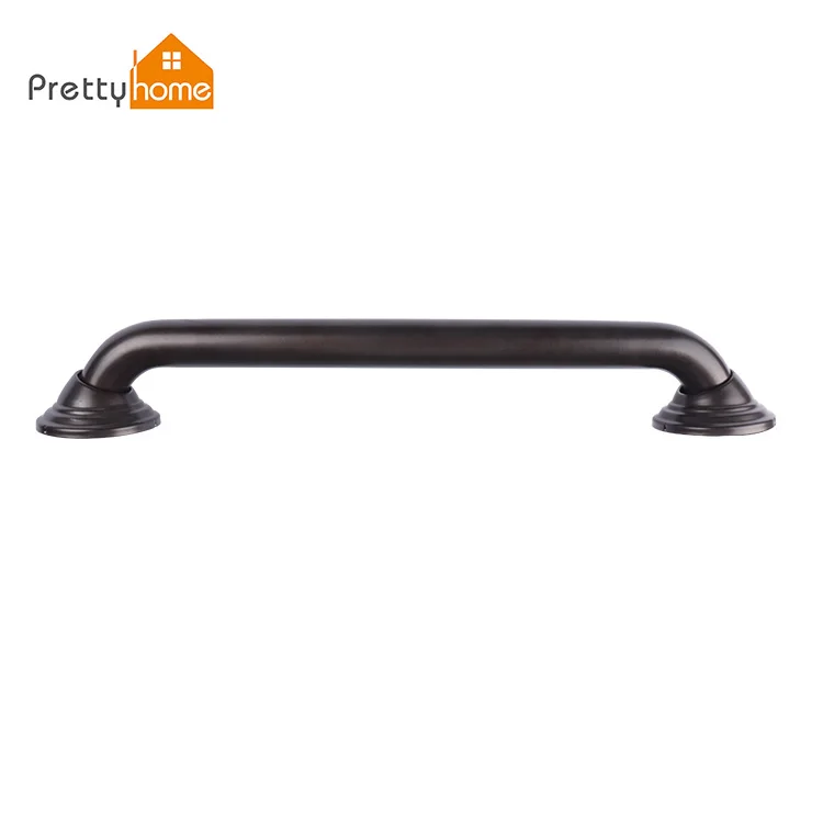 Straight Stainless Steel Safety Toilet Shower Bathroom Black 32 Mm Grab Bar for Elderly