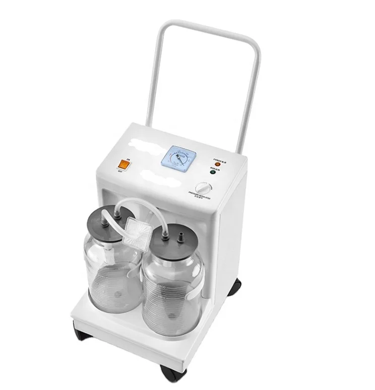 Electric Portable Suction Machine Sputum 2500ml Dental Phlegm Suction Unit Suction Machine for Ambulance Hospital Emergency