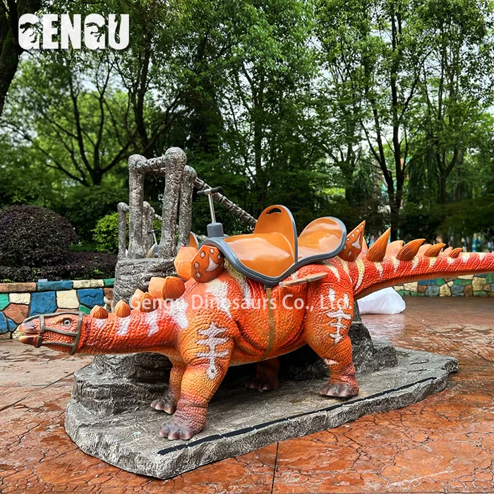 New Riding Dinosaur Machine Factory Outdoor Most Popular 3D Dinosaur Ride Robot For Children