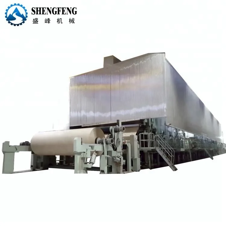 factory supply 4400mm 380 tpd kraft paper making machine price