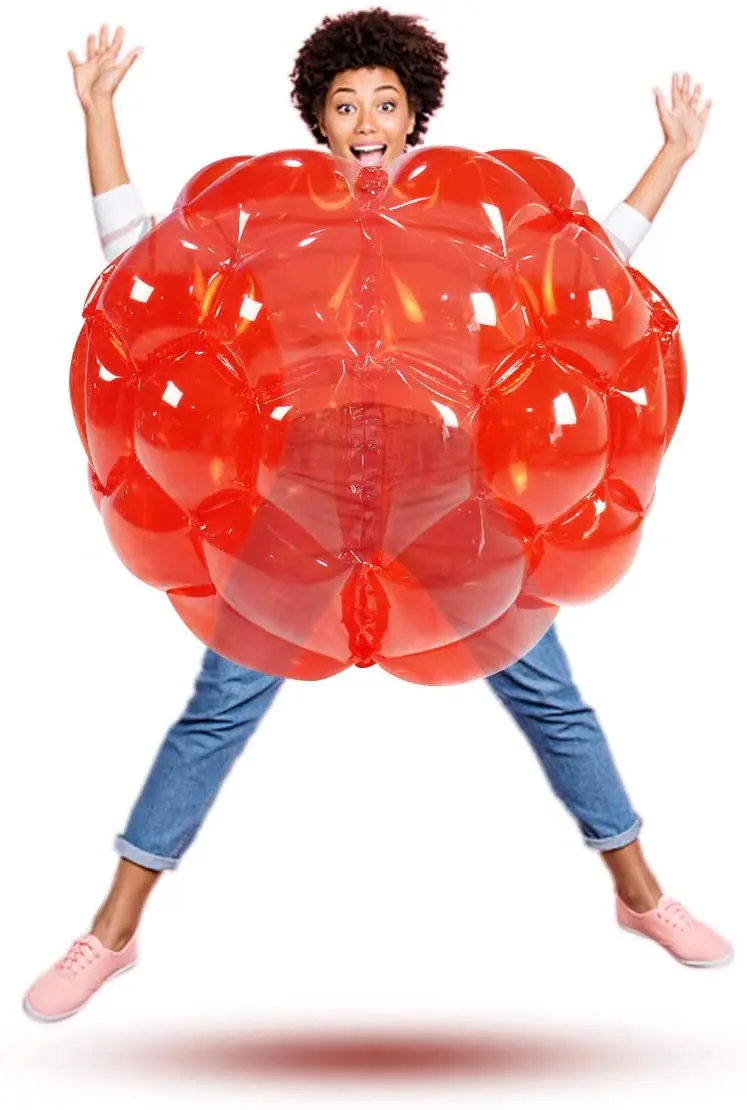 36inch Adult PVC Body Zorb Bumper Ball Suit Inflatable Bubble Football Soccer Ball