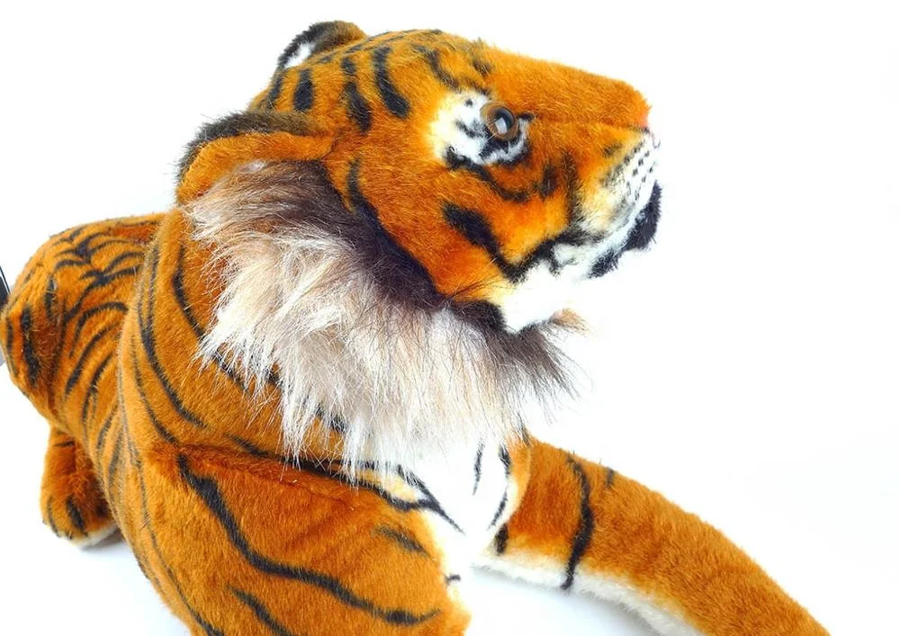Simulation Animal Tiger Plush Toy Large Amazing Realistic Tigers Collection