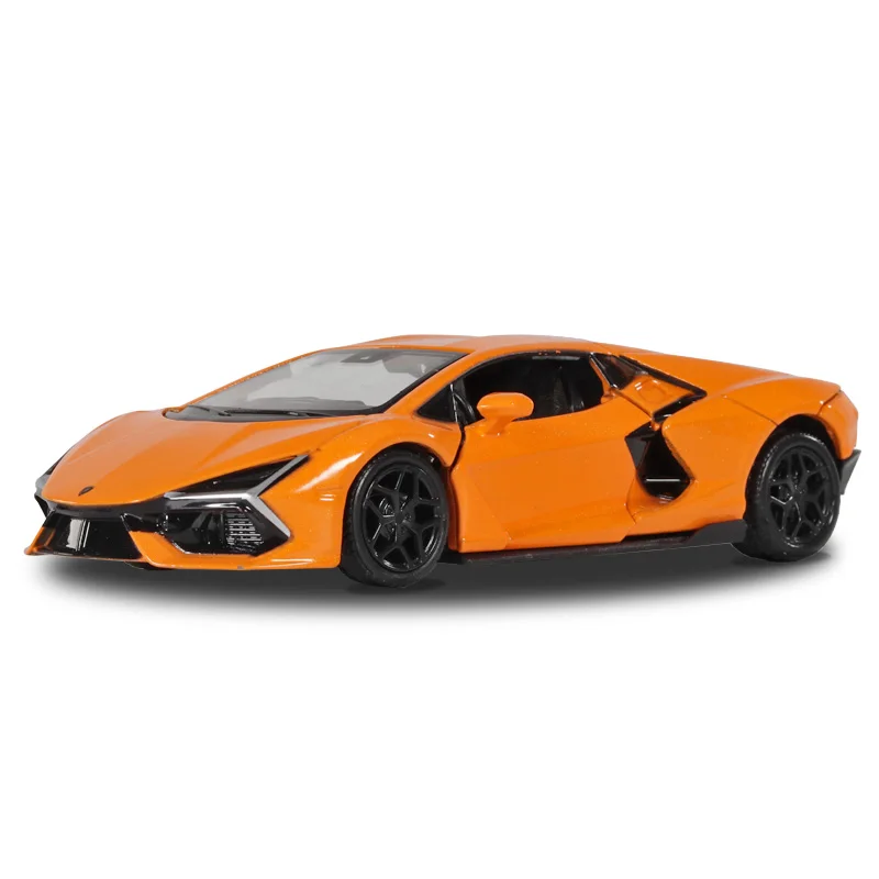 Модель автомобиля 1/36 Lam Revuelto игрушки из литого сплава с откатом имитация боргини звуковой свет горячие колеса для детей подарок